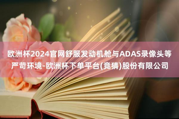 欧洲杯2024官网舒服发动机舱与ADAS录像头等严苛环境-欧洲杯下单平台(竞猜)股份有限公司