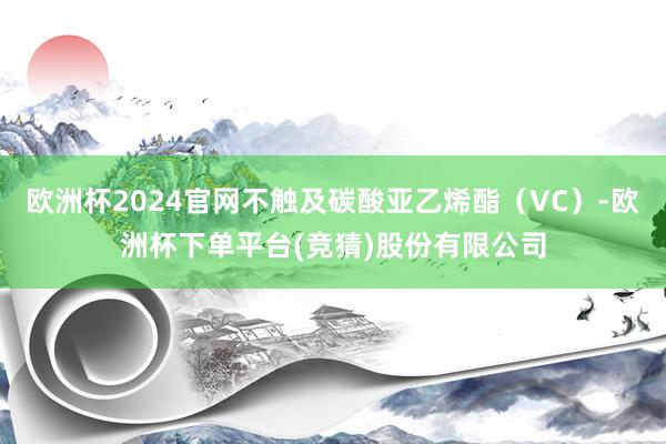 欧洲杯2024官网不触及碳酸亚乙烯酯（VC）-欧洲杯下单平台(竞猜)股份有限公司